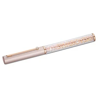 Crystalline Gloss ballpoint pen, Rose gold tone, Pink lacquered, rose gold-tone plated by SWAROVSKI