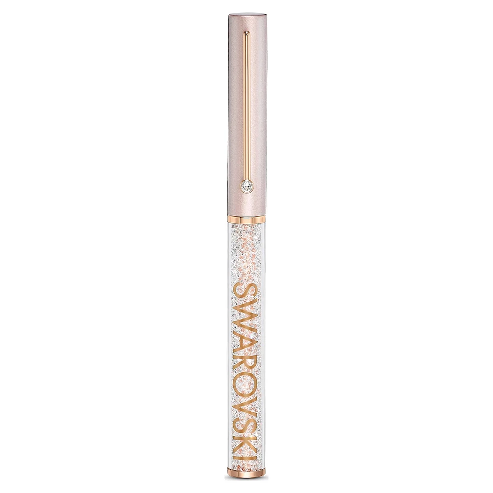 Crystalline Gloss ballpoint pen, Rose gold tone, Pink lacquered, rose gold-tone plated by SWAROVSKI