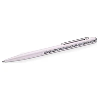 Shimmer ballpoint pen, Pink, Pink lacquered, chrome plated by SWAROVSKI