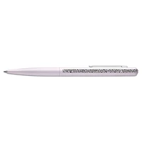 Shimmer ballpoint pen, Pink, Pink lacquered, chrome plated by SWAROVSKI