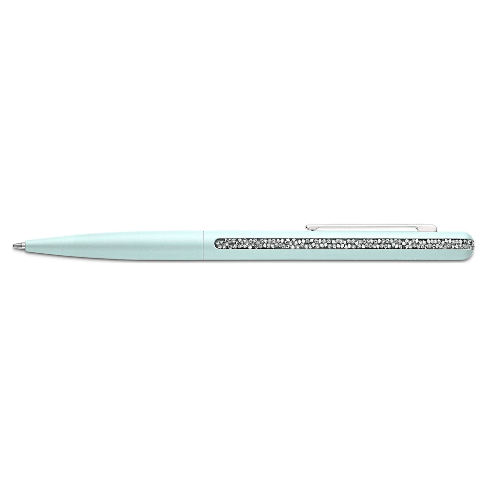 Crystal Shimmer ballpoint pen, Green, Green lacquered, chrome plated by SWAROVSKI