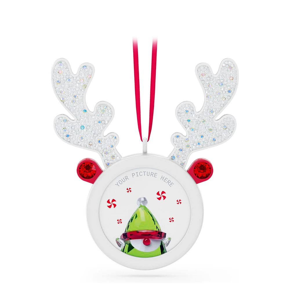 Holiday Cheers Reindeer Hanging Picture Frame by SWAROVSKI