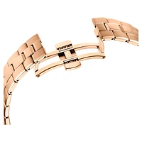Octea lux sport watch, Swiss Made, Metal bracelet, Rose gold tone, Rose gold-tone finish by SWAROVSKI