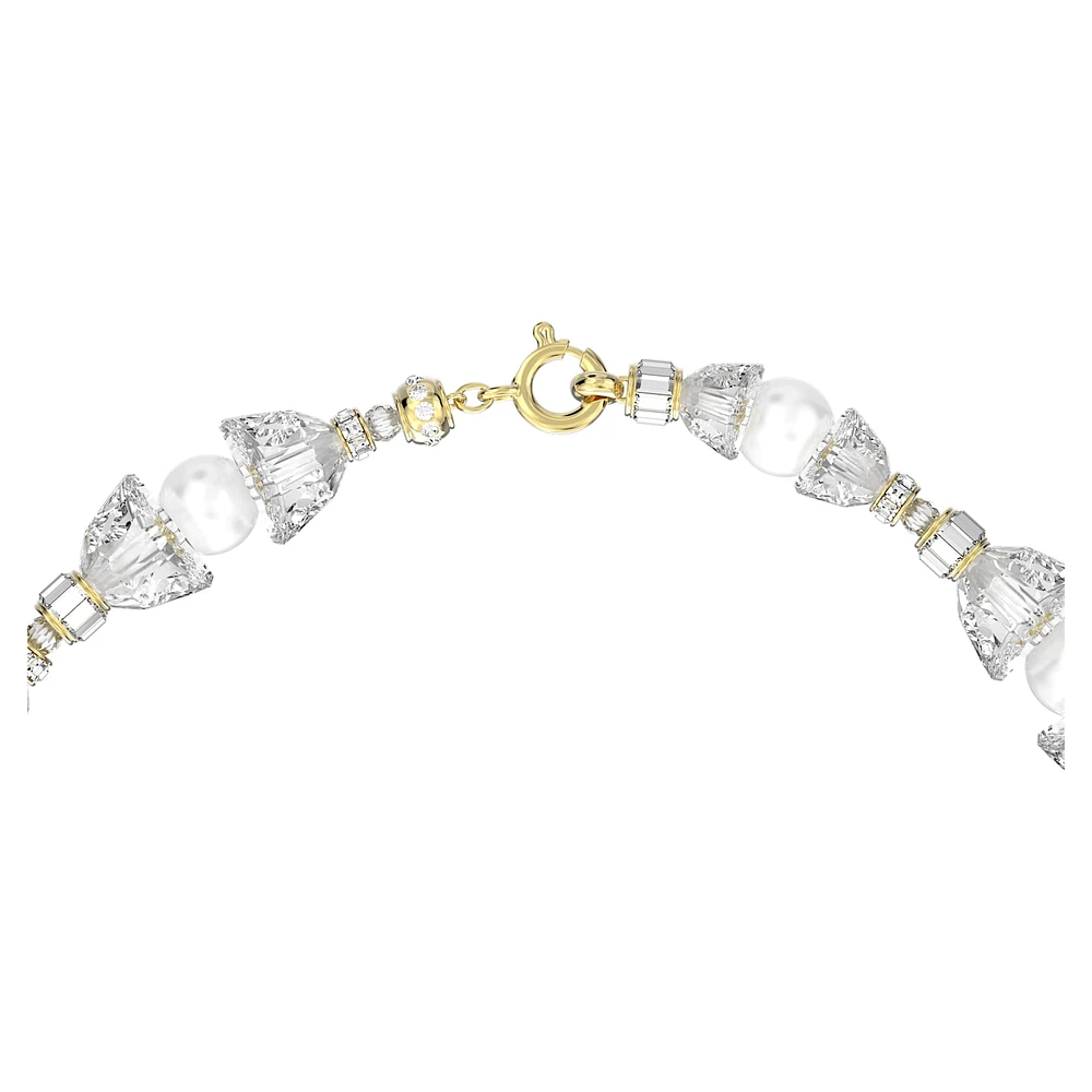 Somnia set, White, Gold-tone plated by SWAROVSKI