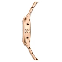 Octea lux sport watch, Swiss Made, Metal bracelet, Rose gold tone, Rose gold-tone finish by SWAROVSKI