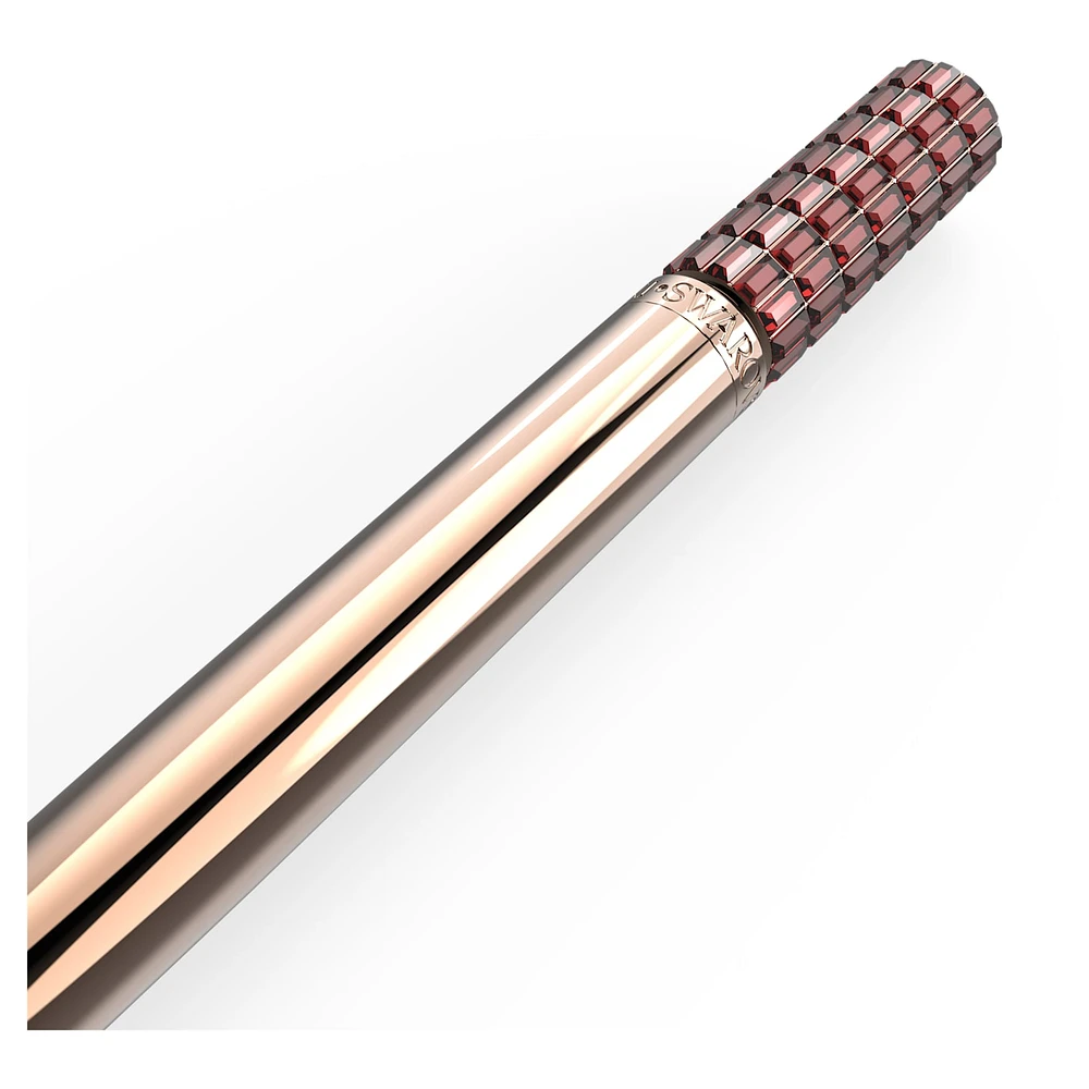 Ballpoint pen, Pink, Rose gold-tone plated by SWAROVSKI