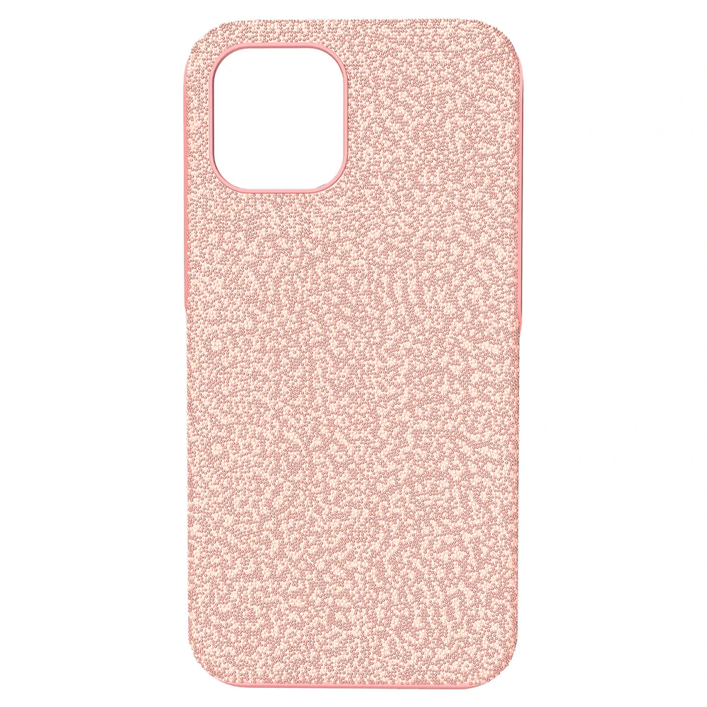 High smartphone case, iPhone® 12 Pro Max, Pale pink by SWAROVSKI