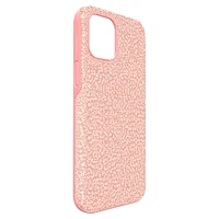 High smartphone case, iPhone® 12 Pro Max, Pale pink by SWAROVSKI