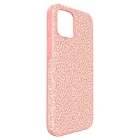 High smartphone case, iPhone® 12/12 Pro, Pale pink by SWAROVSKI