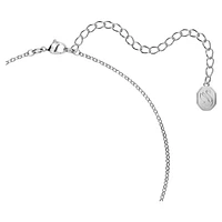Stella set, Mixed cuts, Star, White, Rhodium plated by SWAROVSKI