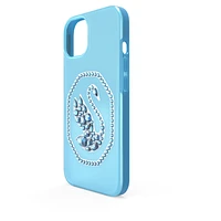 Smartphone case, Swan, iPhone® 13 Pro, Blue by SWAROVSKI