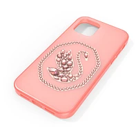 Smartphone case, Swan, iPhone® 12/12 Pro, Pale pink by SWAROVSKI
