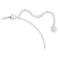 Millenia pendant, Trilliant cut, White, Rhodium plated by SWAROVSKI