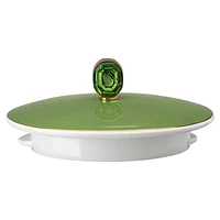 Signum teapot, Porcelain, Small, Green by SWAROVSKI