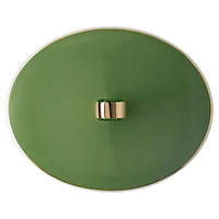 Signum teapot, Porcelain, Small, Green by SWAROVSKI