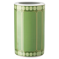 Signum vase, Porcelain, Large, Green by SWAROVSKI