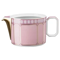 Signum teapot, Porcelain, Small, Pink by SWAROVSKI