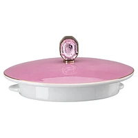 Signum teapot, Porcelain, Small, Pink by SWAROVSKI