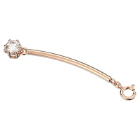 Constella extender, Round cut, White, Rose gold-tone plated by SWAROVSKI