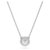 Constella pendant, Round cut, Pavé, White