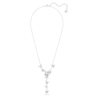 Idyllia Lilia Y necklace, Butterfly, White