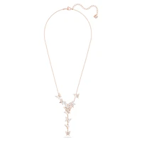Idyllia Lilia Y necklace, Butterfly, White