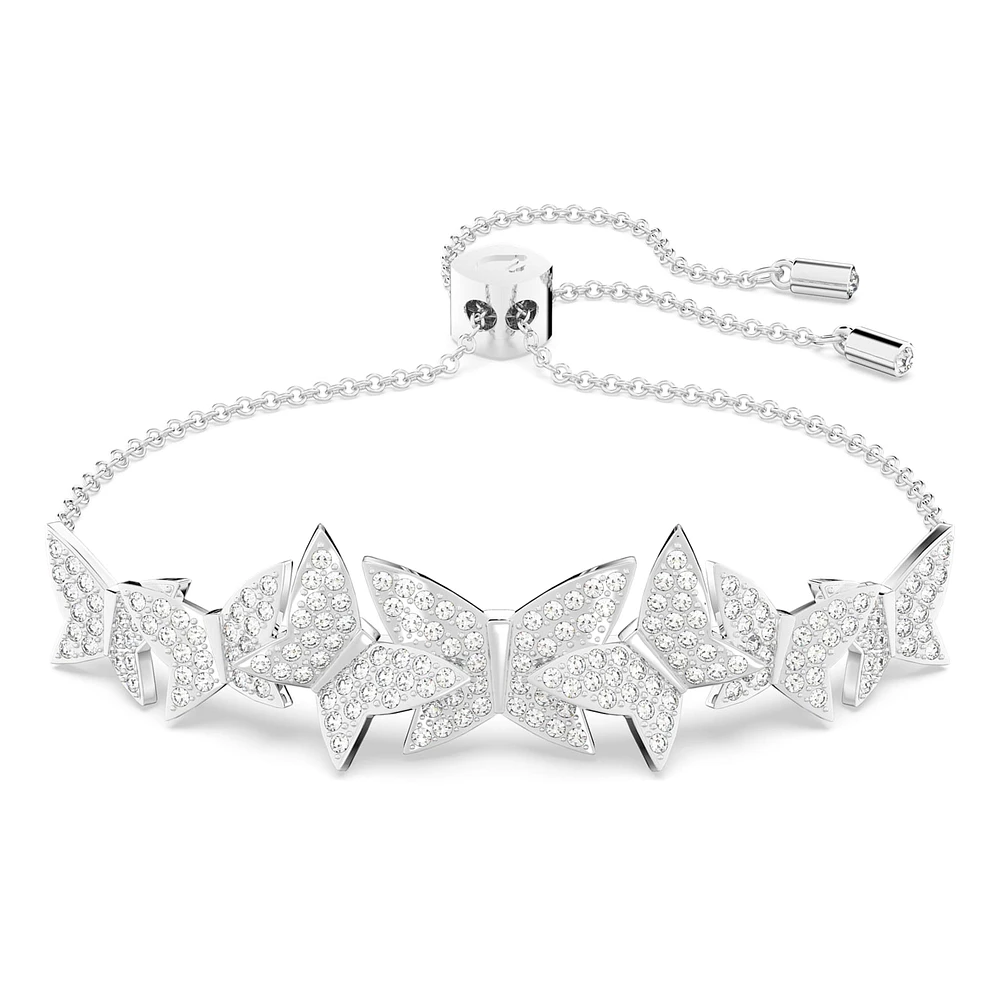 Idyllia Lilia bracelet, Butterfly, White