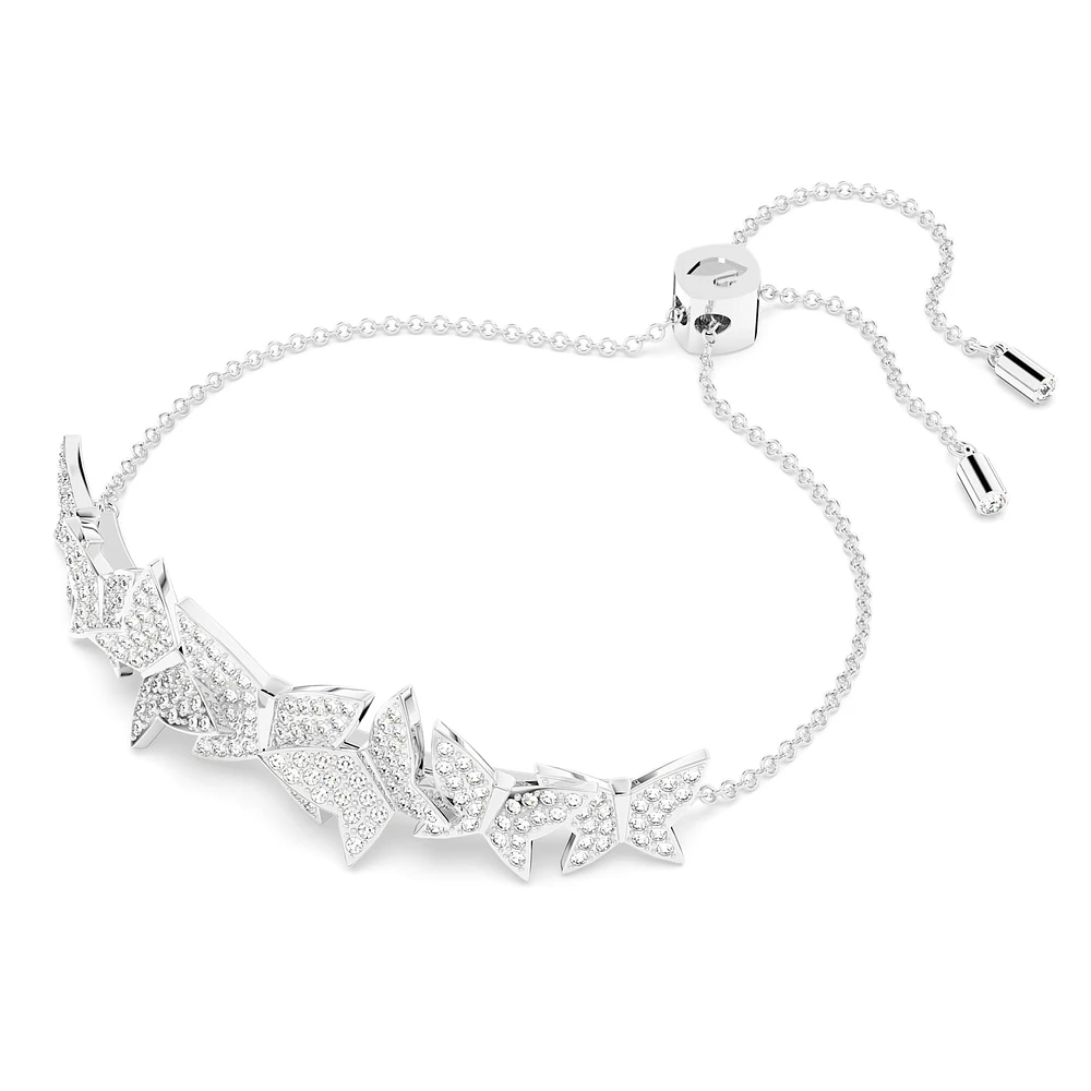 Idyllia Lilia bracelet, Butterfly, White