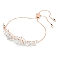 Idyllia Lilia bracelet, Butterfly, White