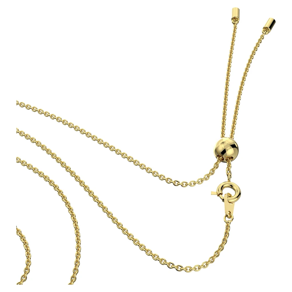 Generation pendant, White, Gold-tone plated by SWAROVSKI