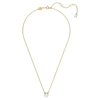 Constella pendant, Round cut, White, Gold-tone plated by SWAROVSKI