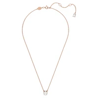 Constella pendant, Round cut, White