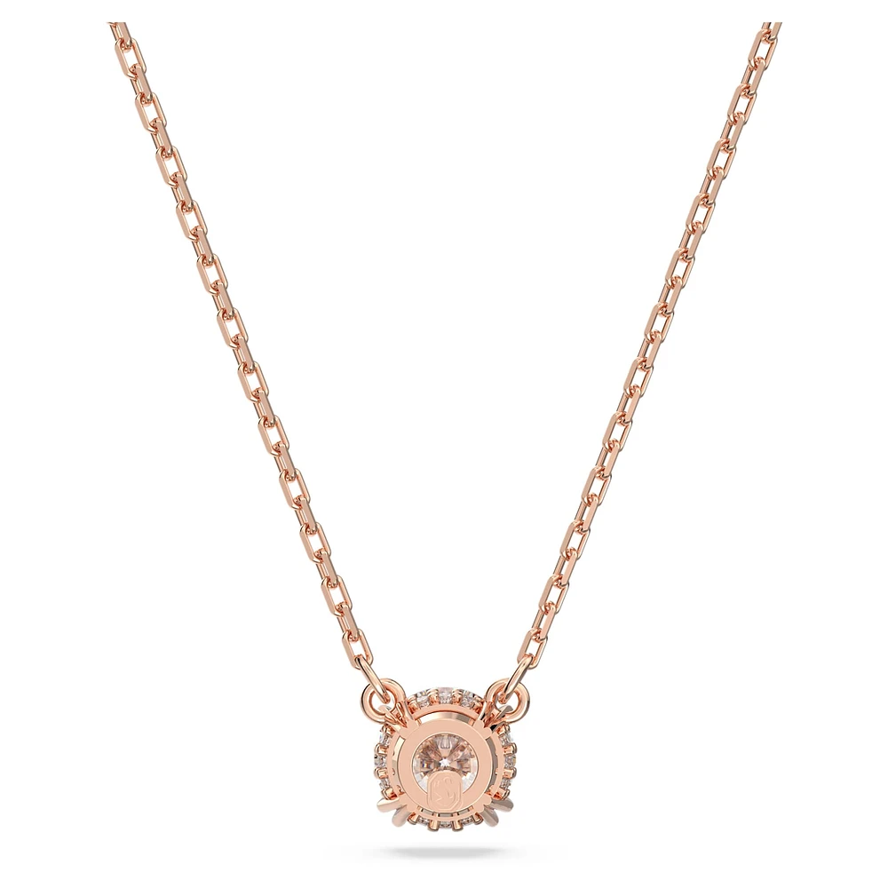 Constella pendant, Round cut, White