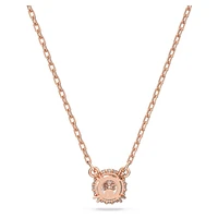 Constella pendant, Round cut, White