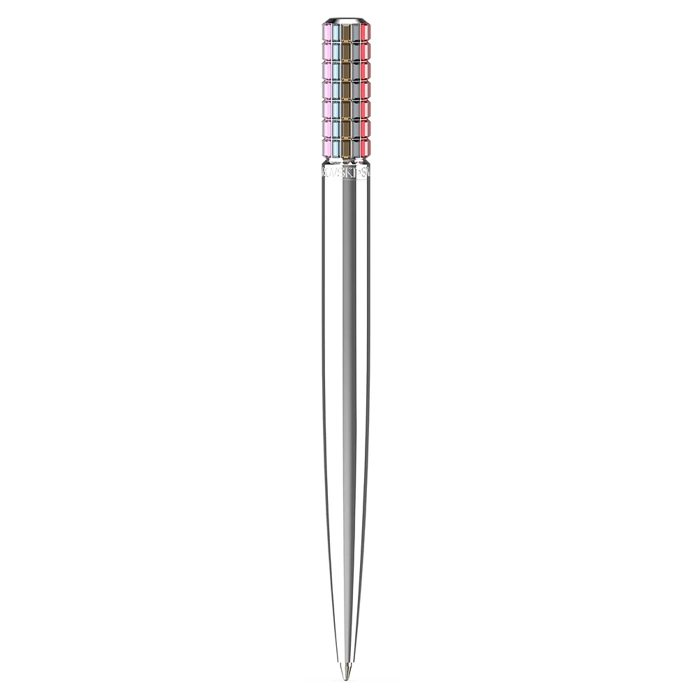 Ballpoint pen, Multicoloured, Chrome plated by SWAROVSKI