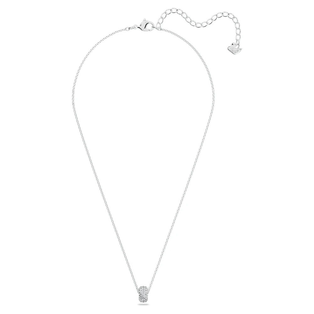 Dextera pendant, Blue, Rhodium plated by SWAROVSKI