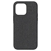 High smartphone case, iPhone® 14 Pro Max, Black by SWAROVSKI