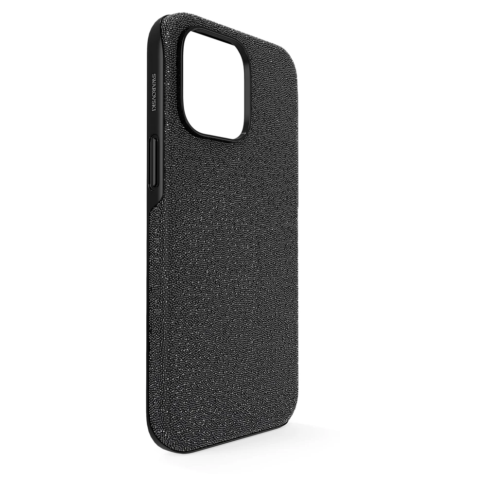 High smartphone case, iPhone® 14 Pro Max, Black by SWAROVSKI
