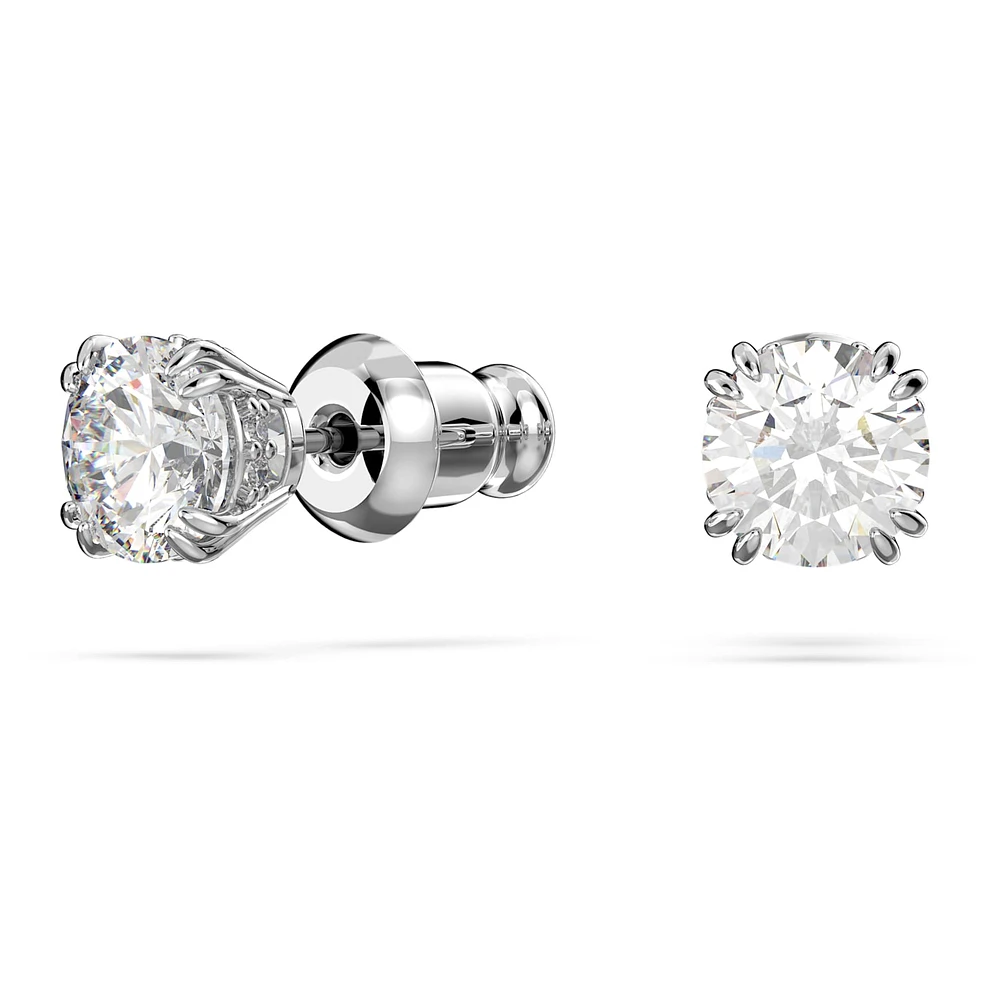 Constella set, Round cut, White, Rhodium plated by SWAROVSKI