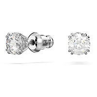 Constella set, Round cut, White, Rhodium plated by SWAROVSKI
