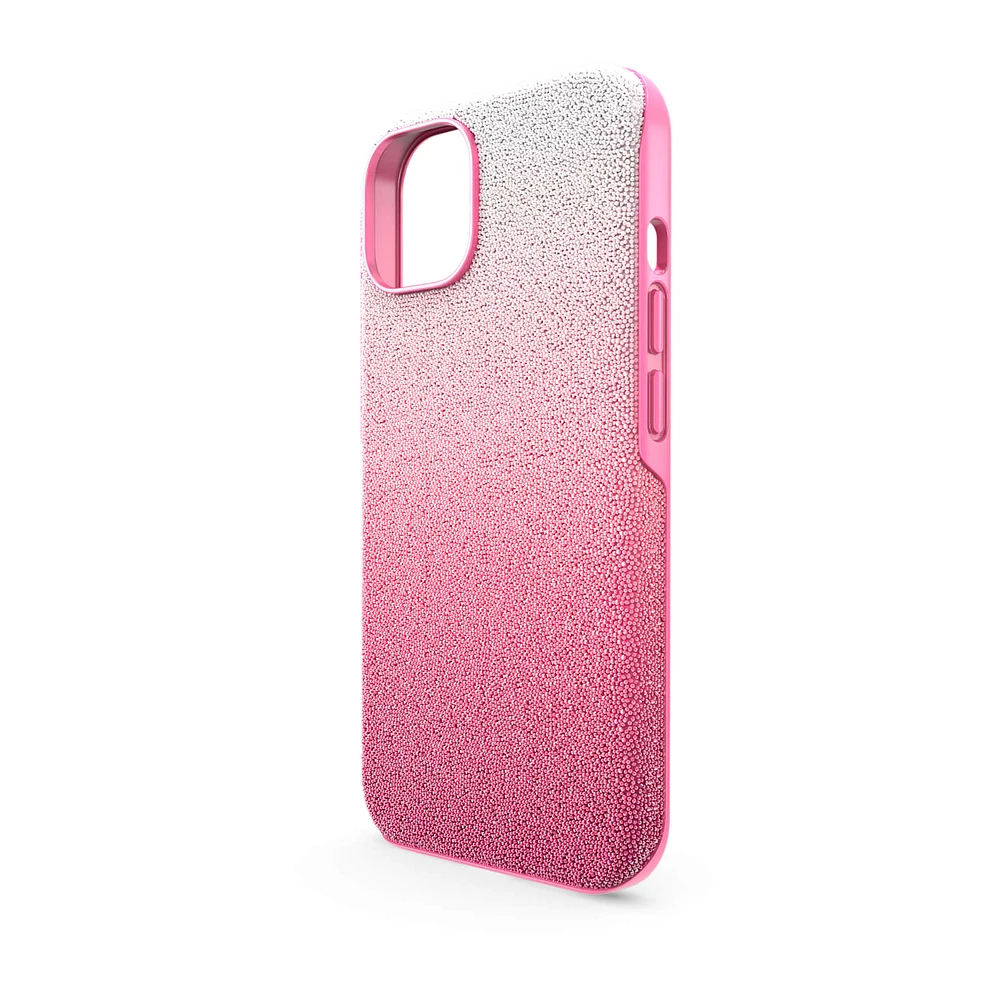 High smartphone case, Colour gradient, iPhone® 14, Pink by SWAROVSKI