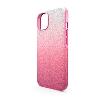 High smartphone case, Colour gradient, iPhone® 14, Pink by SWAROVSKI