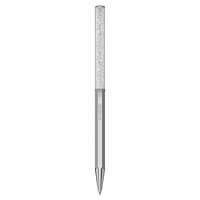 Crystalline ballpoint pen, Octagon shape, Silver Tone, Chrome plated by SWAROVSKI