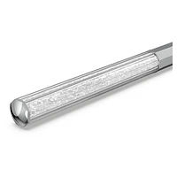 Crystalline ballpoint pen, Octagon shape, Silver Tone, Chrome plated by SWAROVSKI