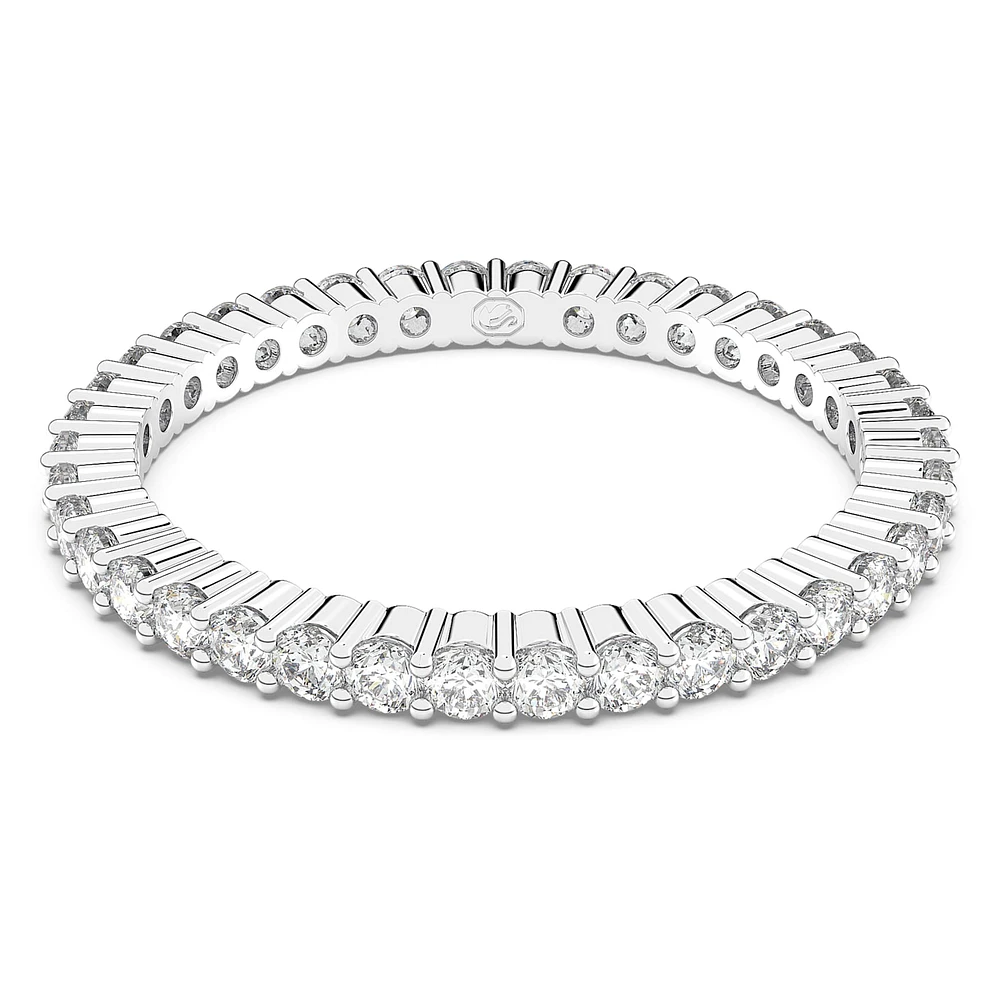 Vittore ring, Round cut, White