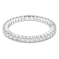 Vittore ring, Round cut, White
