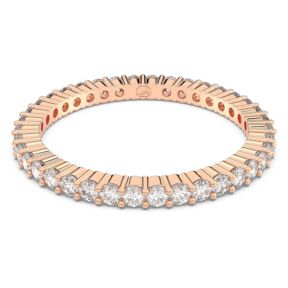 Vittore ring, Round cut, White