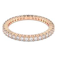 Vittore ring, Round cut, White