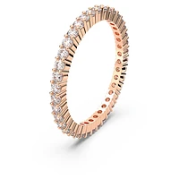 Vittore ring, Round cut, White