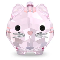 Chubby Cats Pink Cat by SWAROVSKI